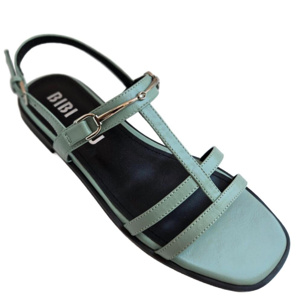 NEW BIBI LOU women's verda sandals in aloe - Picture 3 of 5